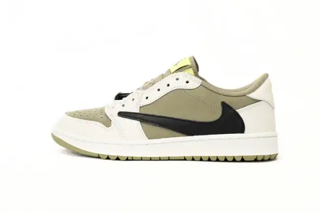 Cheap LUCY x Scott Golf Jordan 1 Low Travis Air FZ3124-200 0427
